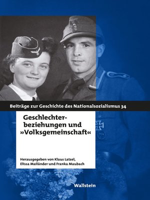 cover image of Geschlechterbeziehungen und "Volksgemeinschaft"